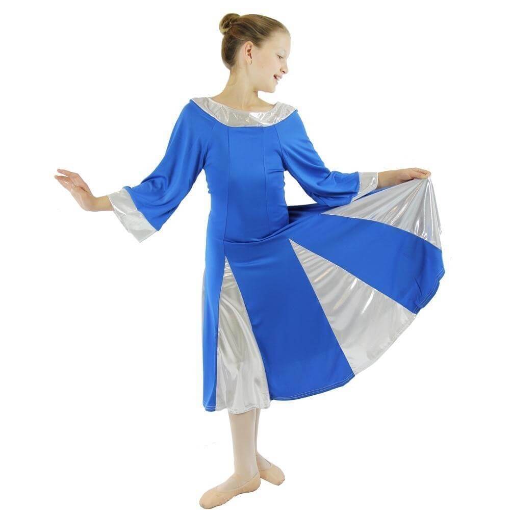 Danzcue Child Praise Robe Dress - Click Image to Close