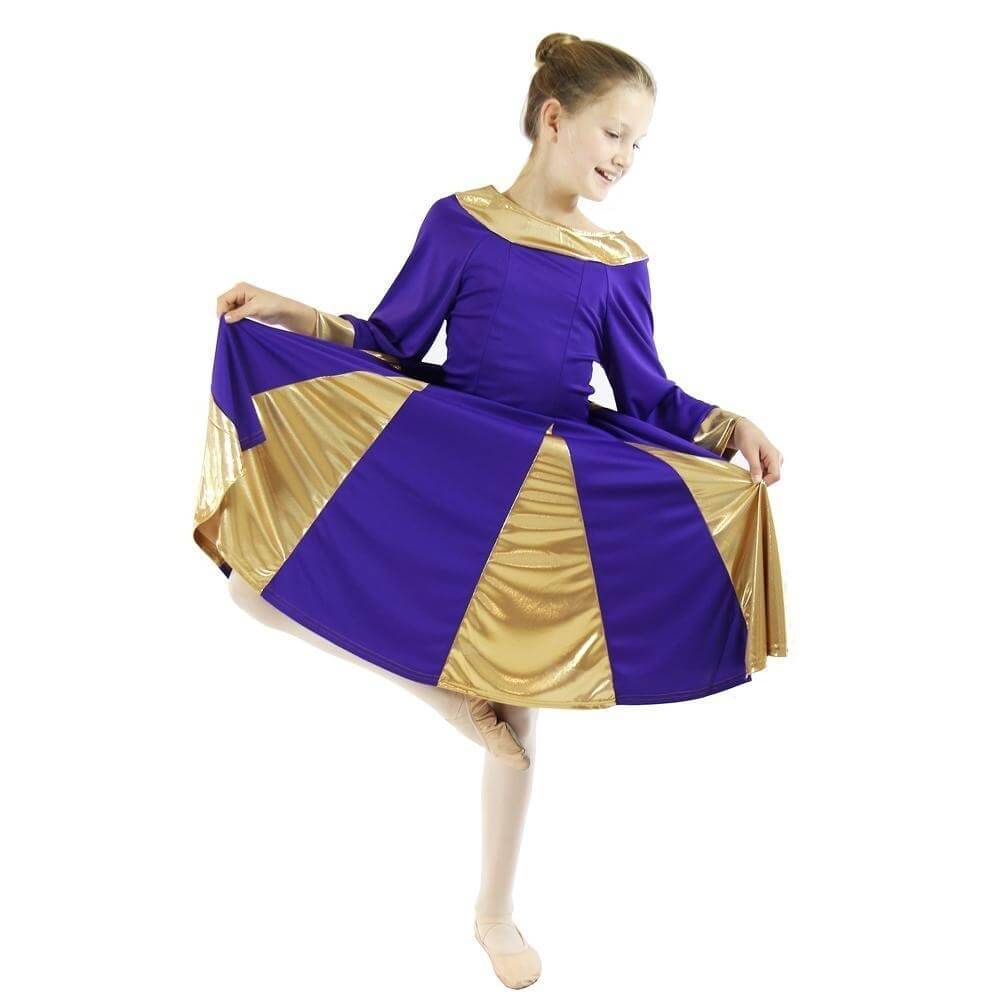 Danzcue Child Praise Robe Dress - Click Image to Close