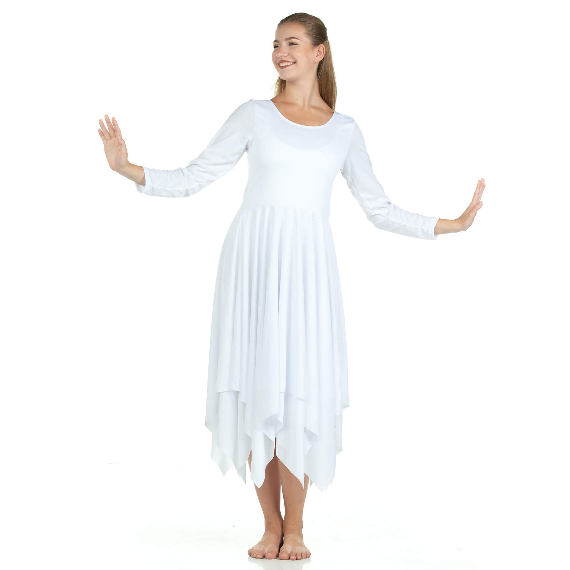 Danzcue Celebration of Spirit Long Sleeve Praise Dance Dress