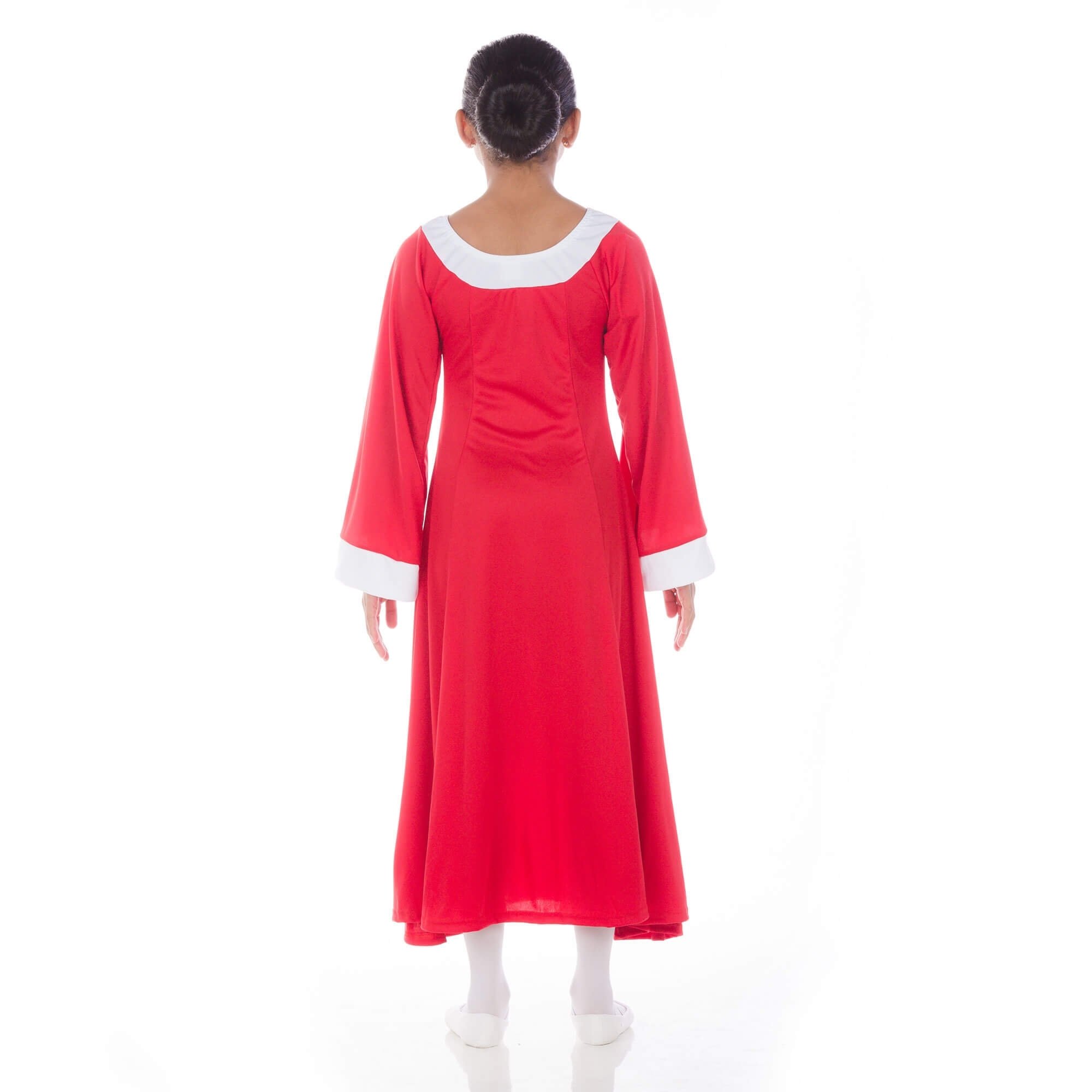 Danzcue Bell Sleeve Praise Dance Child Dress - Click Image to Close