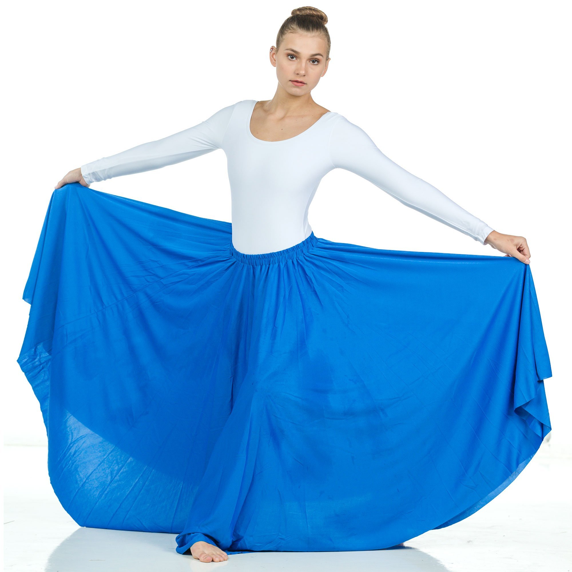 Danzcue Long Circle Skirt - Click Image to Close