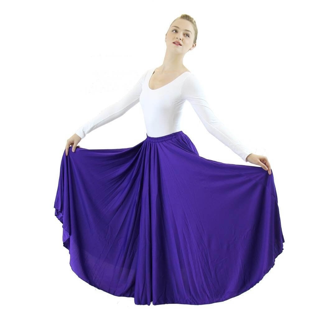 Danzcue Long Circle Skirt - Click Image to Close