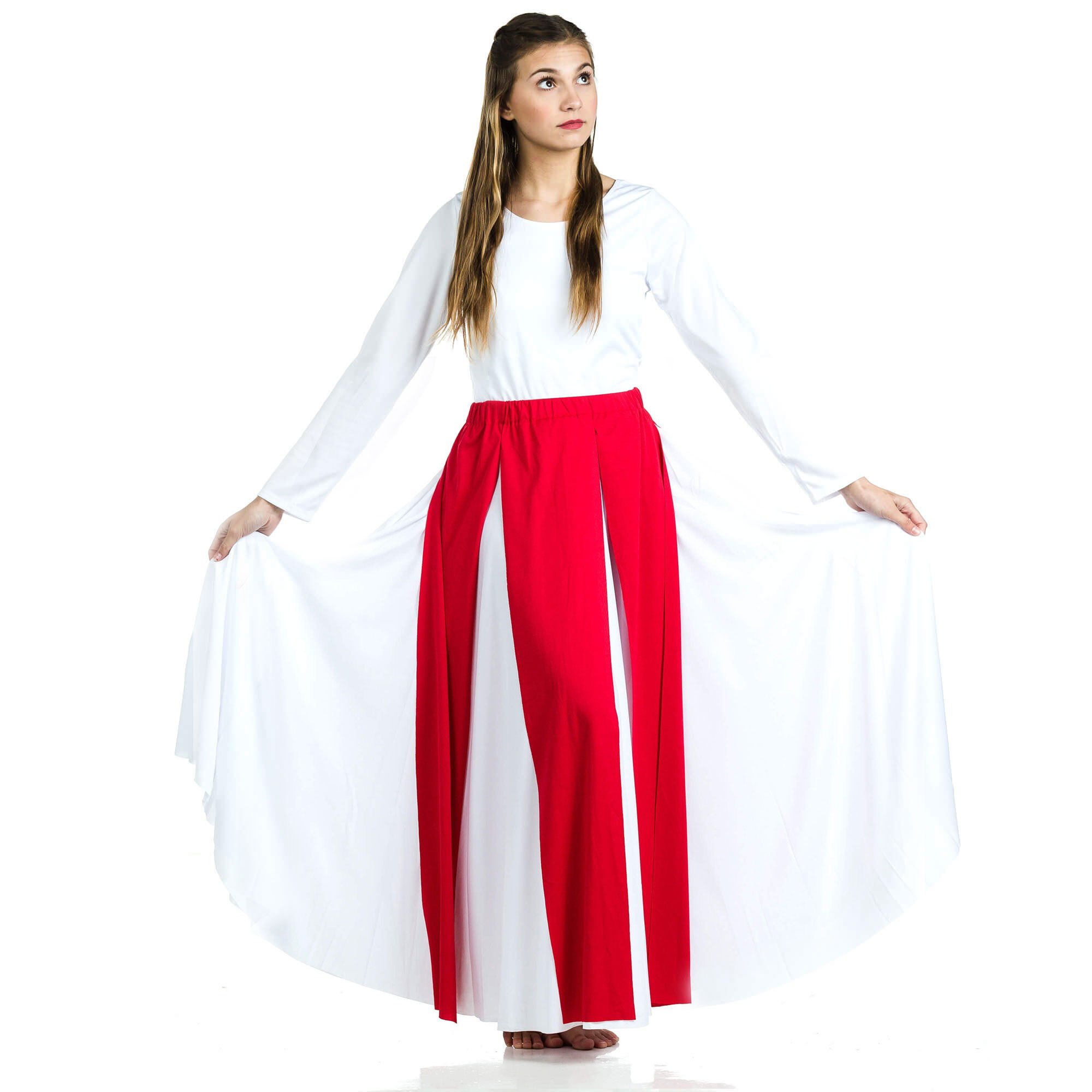 Danzcue Praise Dance Streamer Skirt - Click Image to Close