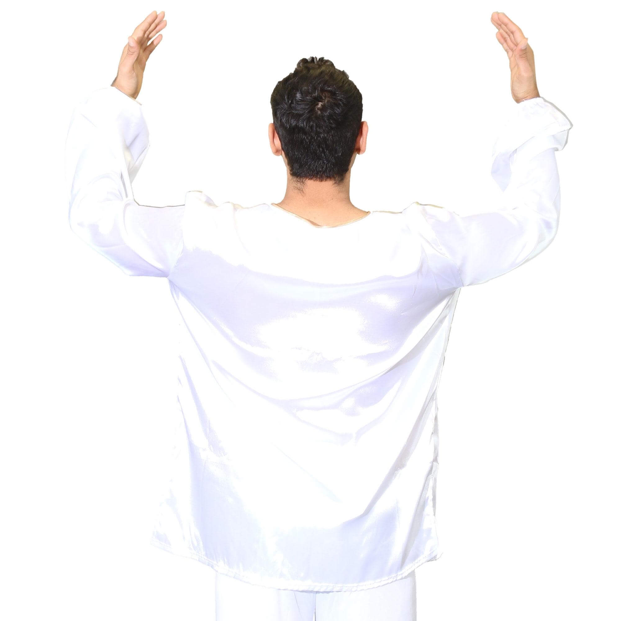 Danzcue Mens Plaquet Praise Dance Tunic - Click Image to Close