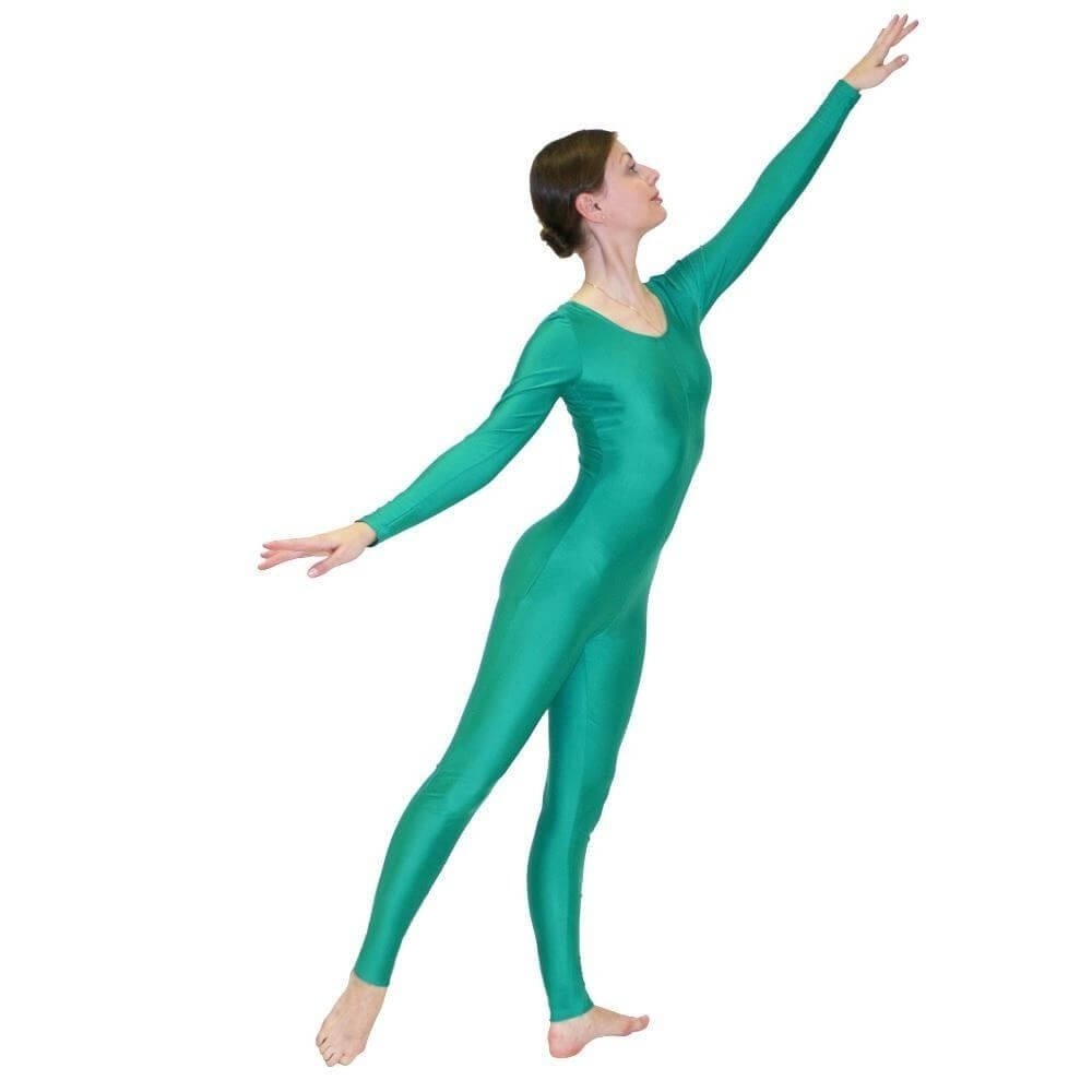 Danzcue Nylon Full Body Adult Unitard - Click Image to Close