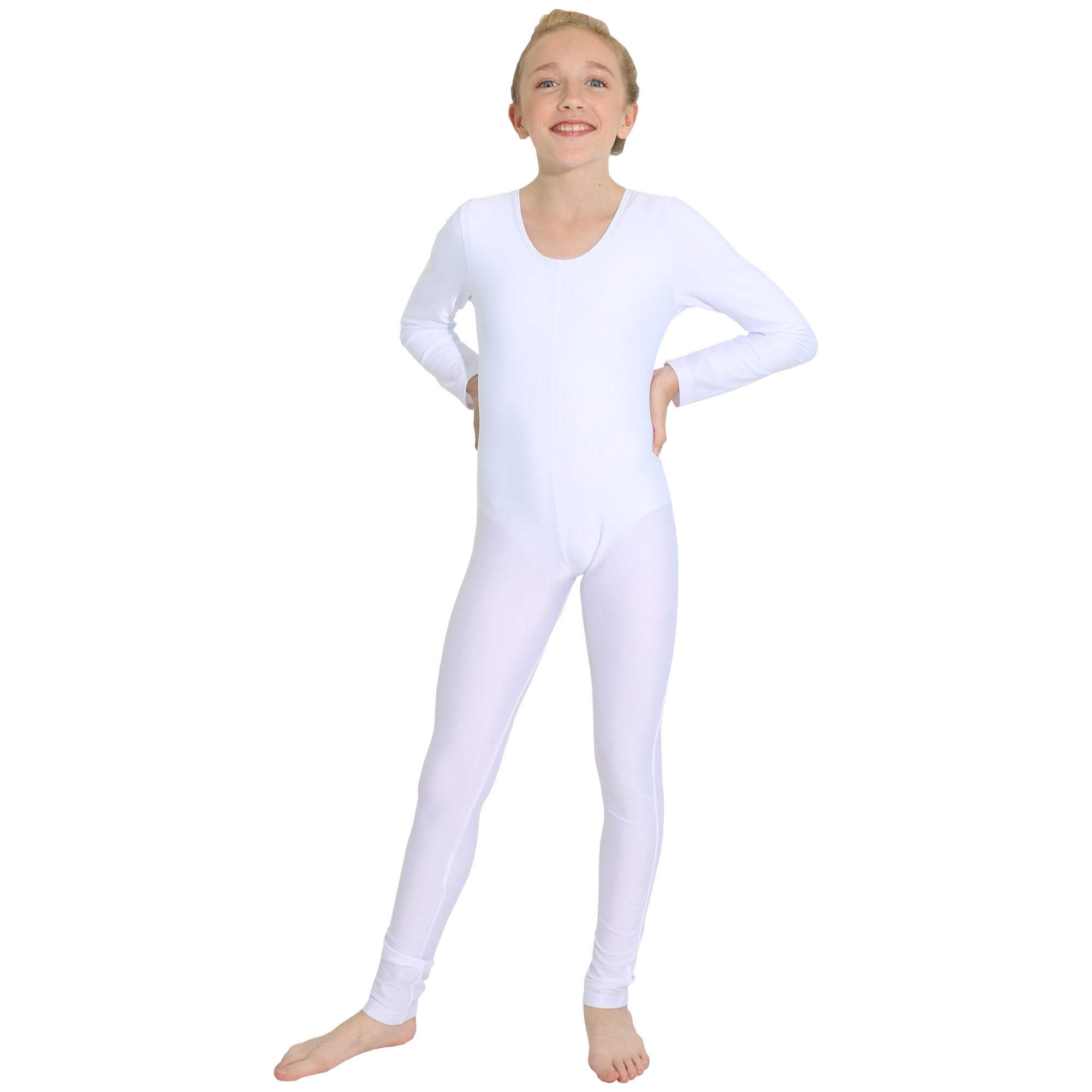 Danzcue Nylon Full Body Child Unitard - Click Image to Close