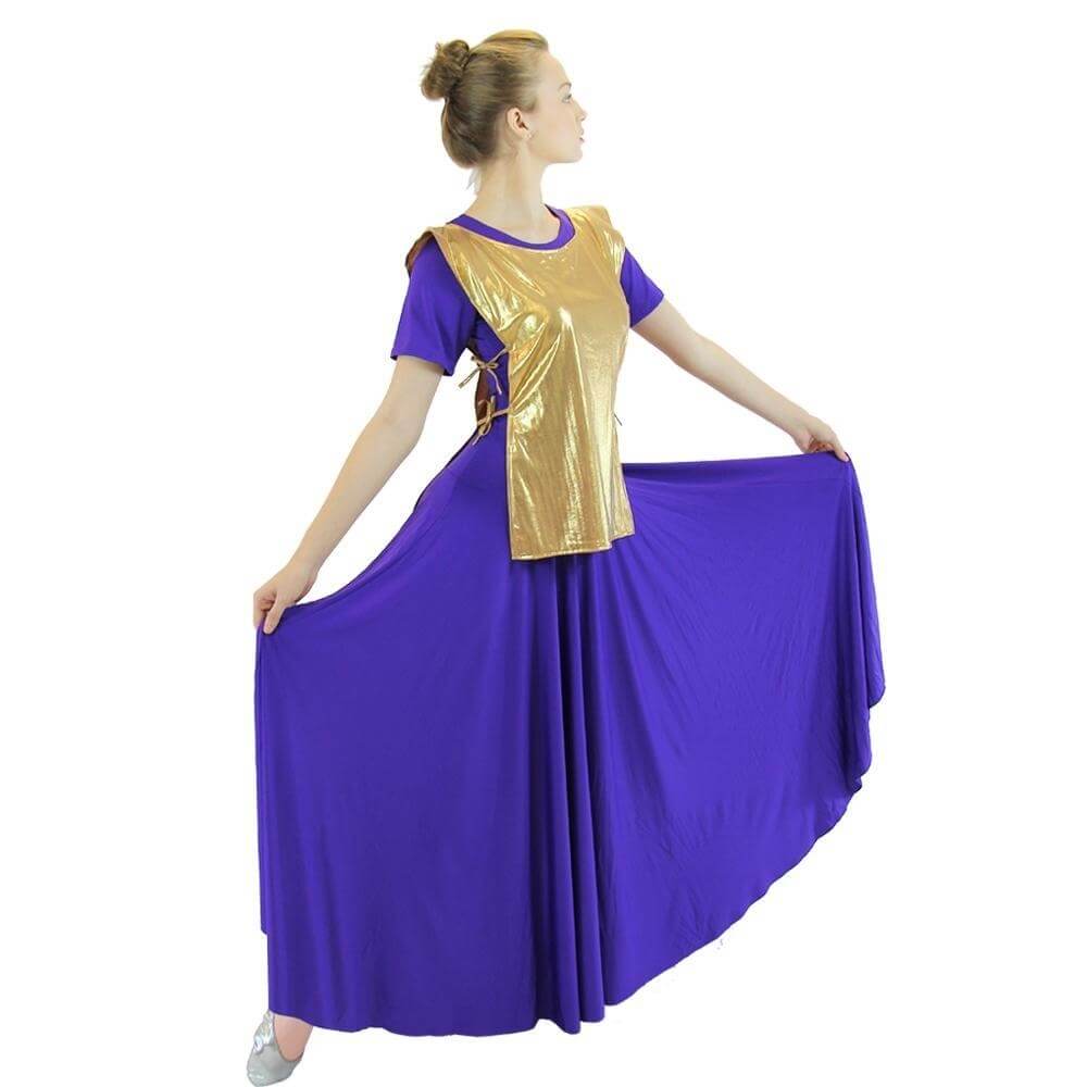 Danzcue Polyester Ephod Praise Dance Top