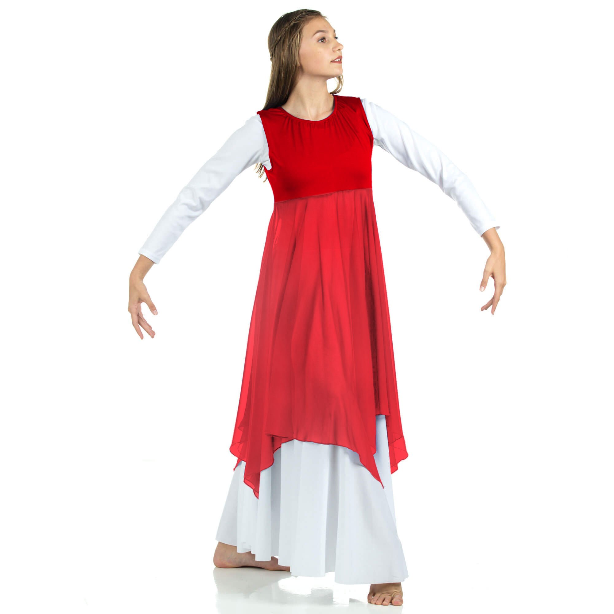 Danzcue Praise Dance Pullover Vest - Click Image to Close