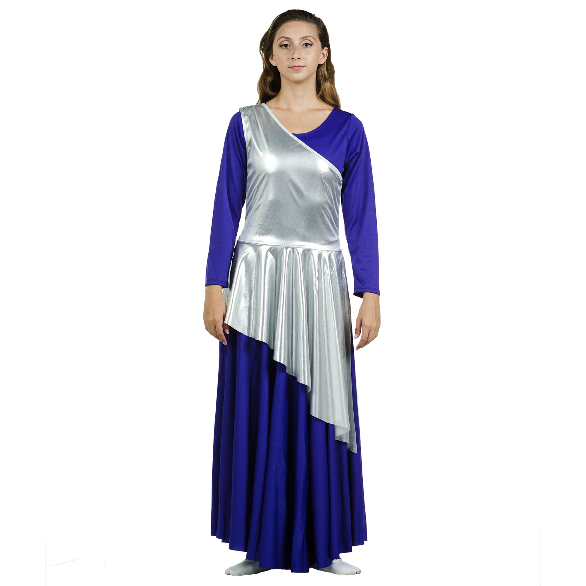 Danzcue Asymmetrical Praise Dance Tunic (dress not included) - Click Image to Close