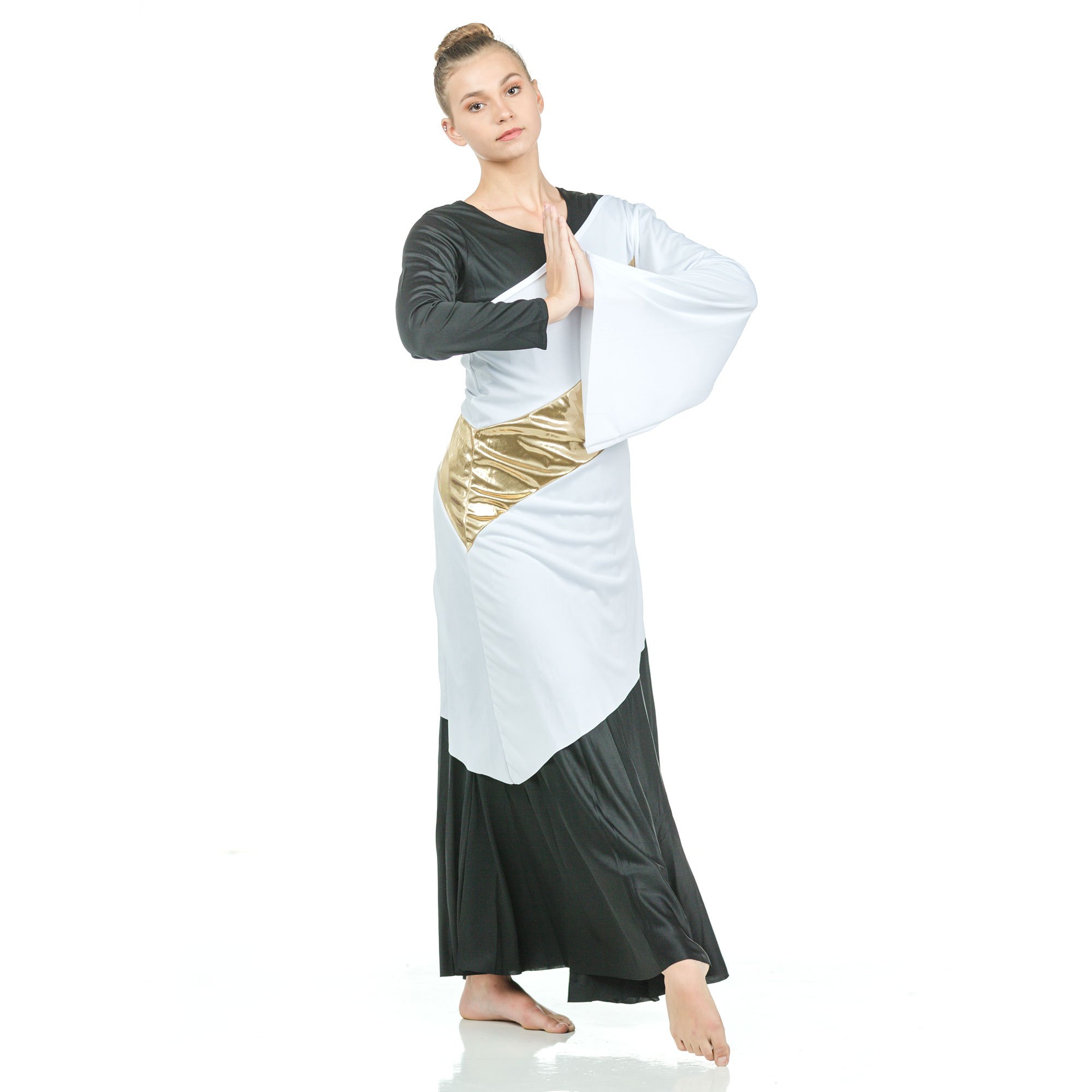 Danzcue Asymmetrical Praise Dance Pullover - Click Image to Close