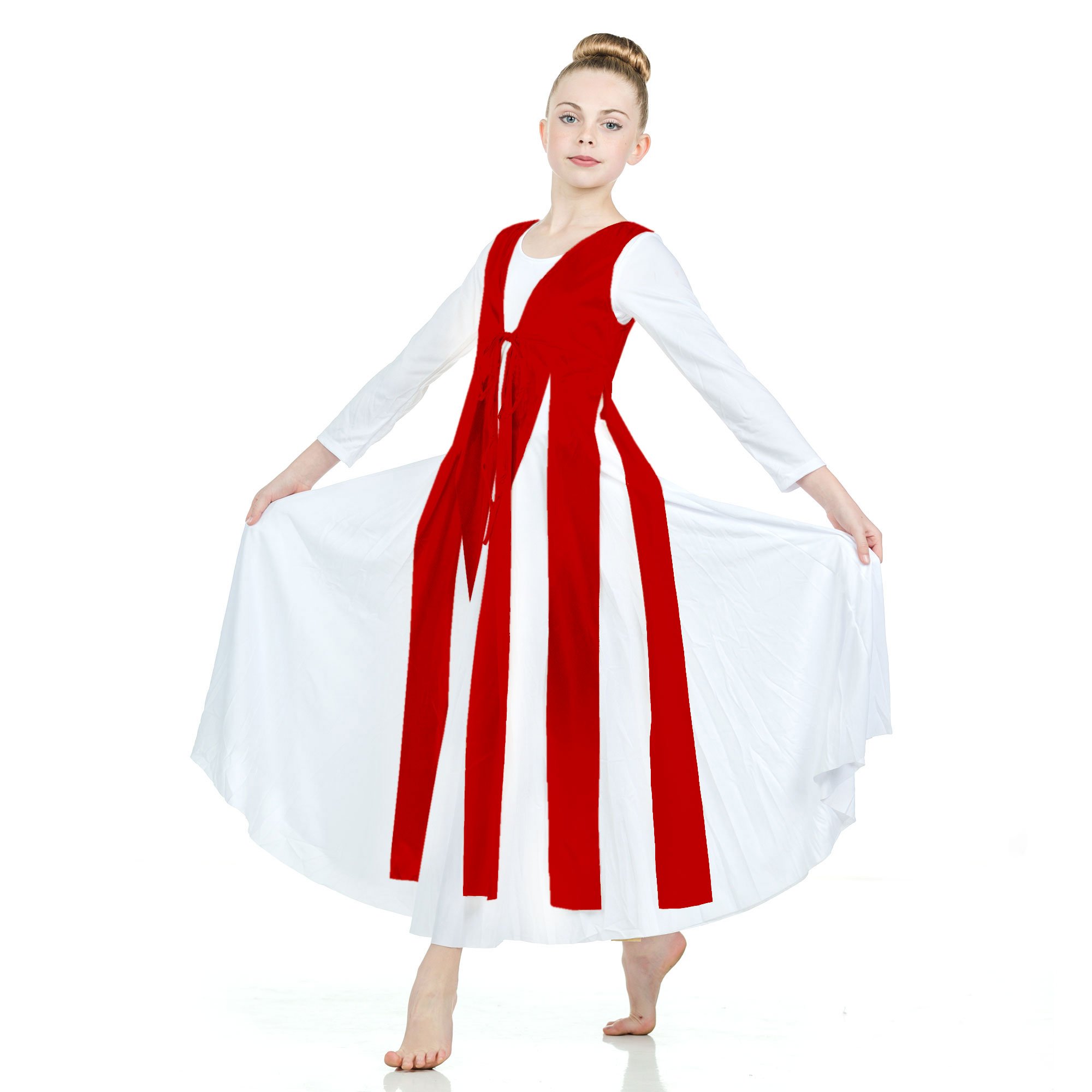 Danzcue Worship Dance Streamer Tunic (Dress not Included) - Click Image to Close