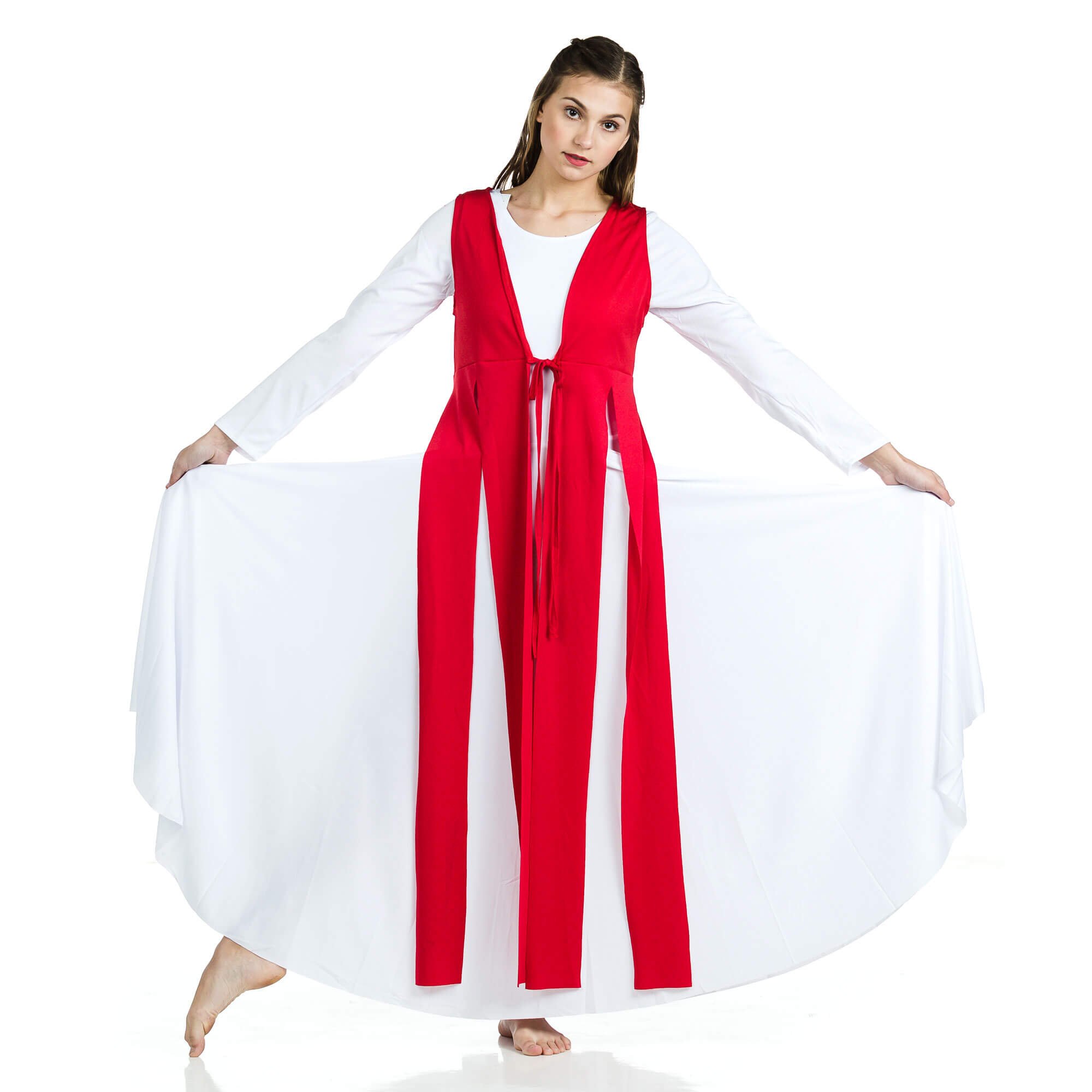 Danzcue Worship Dance Streamer Tunic (Dress not Included) - Click Image to Close