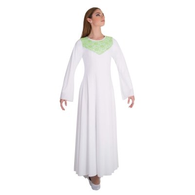 white praise dance tops