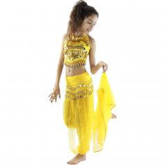 Little chili 5 piece Children Belly Dance Costume [BELKD002]