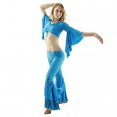 Bead String 2-Piece Belly Dance Costume(Belt no included) [BELST007]