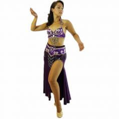 Egyptian Style 3-Piece Belly Dance Costume