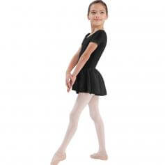 Bloch Girls Short Sleeve Skirted Leotard [BLCCL5342]