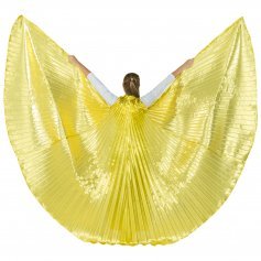 Solid Gold Worship Angel Wing