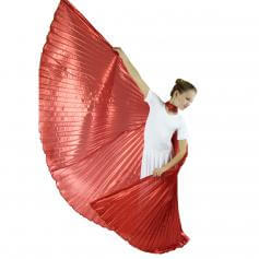 Solid Red Worship Angel Wing