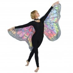 Danzcue Soft Colorful Butterfly Dance Wings