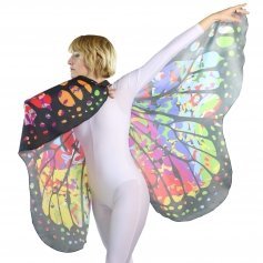 Danzcue Soft Colorful Butterfly Dance Wings