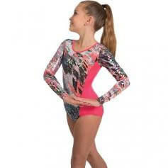 Body Wrappers Child Long Sleeve Leotard
