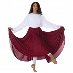 Body Wrappers Praise Dance Circle skirt