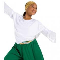 Body Wrappers Praise Dance Liquid Metallic Versatile Sash