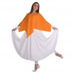 Body Wrappers Liturgical Dance Handkerchief Hem Skirt/Shoulder Drape