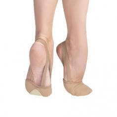Body Wrapper Child Total Stretch Canvas Pleated Half Sole Slipper