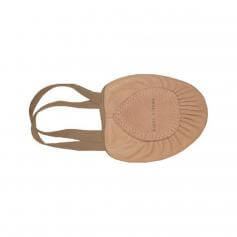 Body Wrappers Angelo Luzio Twyla II Leather Pleated Half Sole Slipper