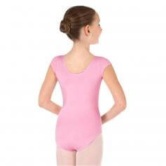 Body Wrappers Child Classwear Short Sleeve Ballet Cut Leotard