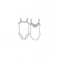 Body Wrappers Child BWclasswear Back Strap Leotard