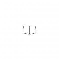 Body Wrappers Girls BW ProWEAR Boy-cut Short