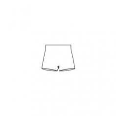 Body Wrappers Adult ProWear High-Waist Smooth Finish Boy-cut Short