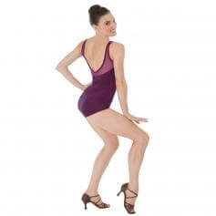 Body Wrappers / Tiler Peck Designs Power Mesh Yokes Leotard [BWPP1001]