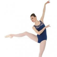 Body Wrappers / Premiere Tank Lace Bodice Leotard