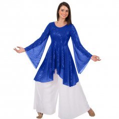 Body Wrappers Twinkle Long Sleeve Tunic