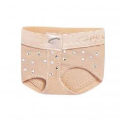 Capezio H07R Adult Rhinestone Footundeez Lyrical Half Sole