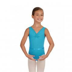 Capezio Child V-Neck Pinch Front Leotard W/Belt [CAPTC0002C]