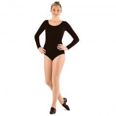 Danshuz Cotton Long Sleeve Leotard [DAN292A]