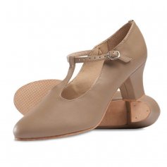 Danshuz 2" Heel Broadway Classic T-Strap Character Shoe [DAN8548A]