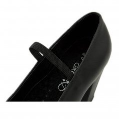 DiMichi \"Maria\" Adult Leather Elastic Strap Flamenco shoe