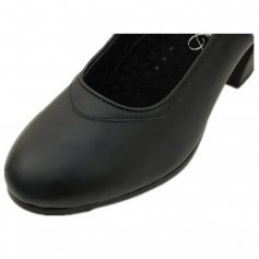 DiMichi "Maria" Adult Leather Elastic Strap Flamenco shoe