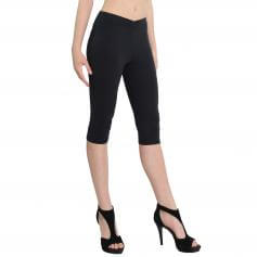 Danzcue Suede Supplex Oasis Capri Legging [DQAP201V]