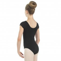 Danzcue Child Cotton Short Sleeve Ballet Cut Leotard