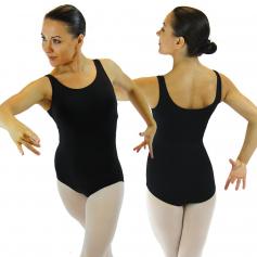 Danzcue Adult Nylon Tank Ballet Cut Leotard [DQBL004A]