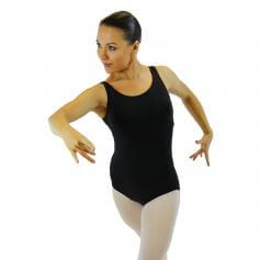 Danzcue Adult Nylon Tank Ballet Cut Leotard