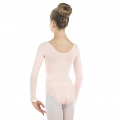 Danzcue Child Cotton Long Sleeve Ballet Cut Leotard