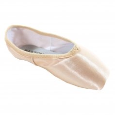 Danzcue Womens Standard Hard Shank Pointe Shoes With Ribbon